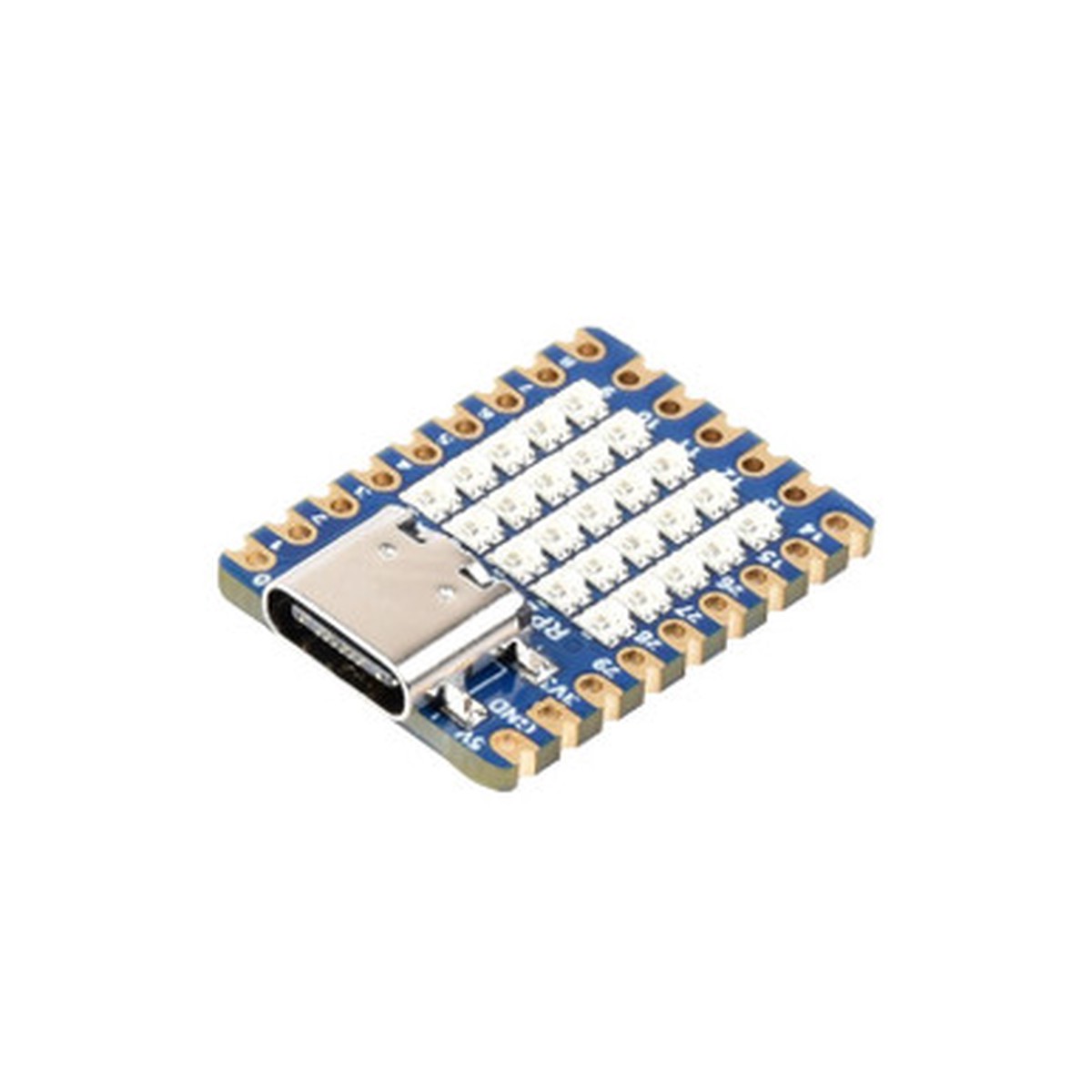 waveshare-rp2040-matrix-development-board-55-rgb-led-matrix