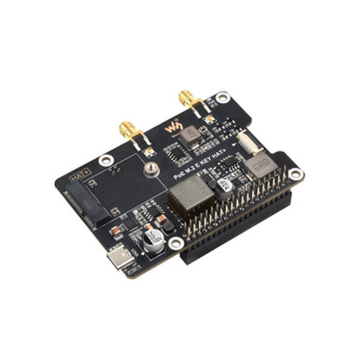 pcie-to-m-2-e-key-adapter-with-poe-function-for-raspberry-pi-5-for-wi-fi-nic-modules