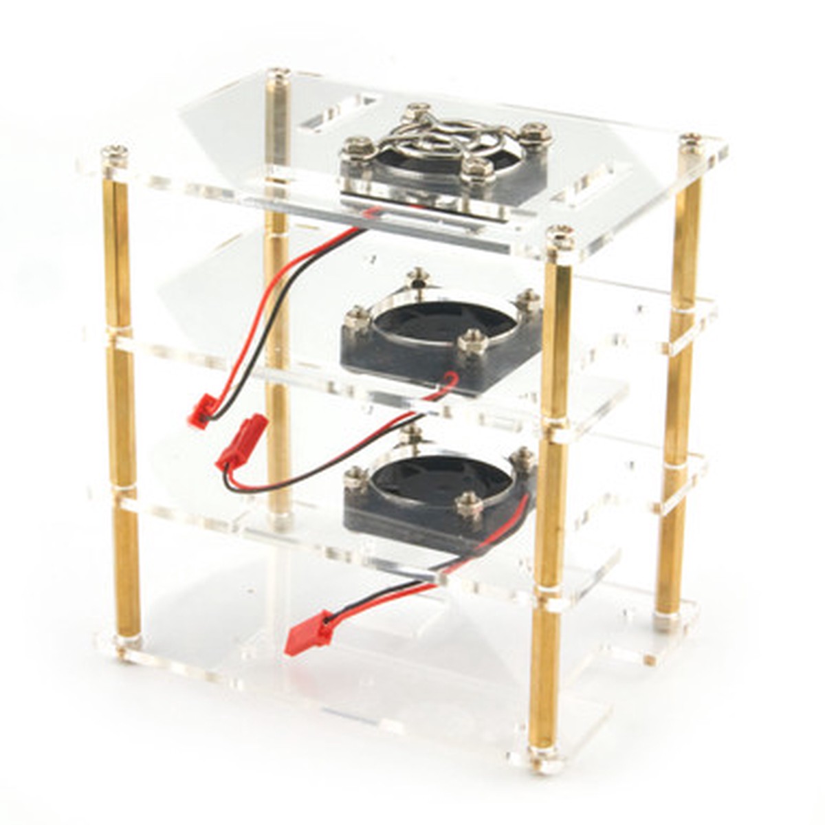 stackable-acrylic-case-for-three-raspberry-pi-4