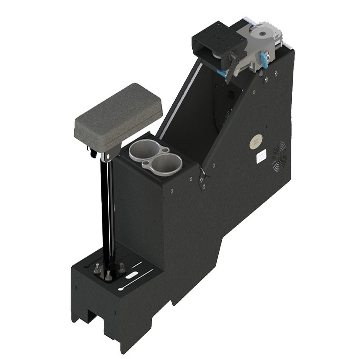 kit-2020-ford-utility-short-console-box-with-cup-holder-pole-armrest-and-7-xle-7170-0735-07-7170-0735-07