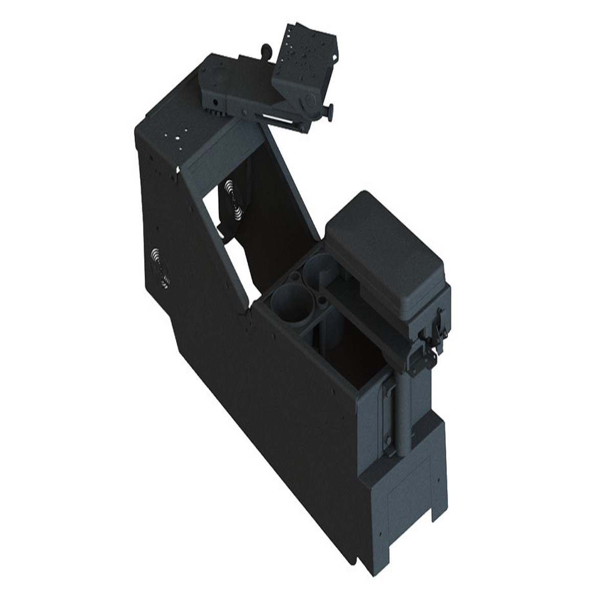 kit-2020-ford-utility-low-profile-console-box-with-cup-holder-printer-armrest-and-mongoose-7170-0734-09-7170-0734-09
