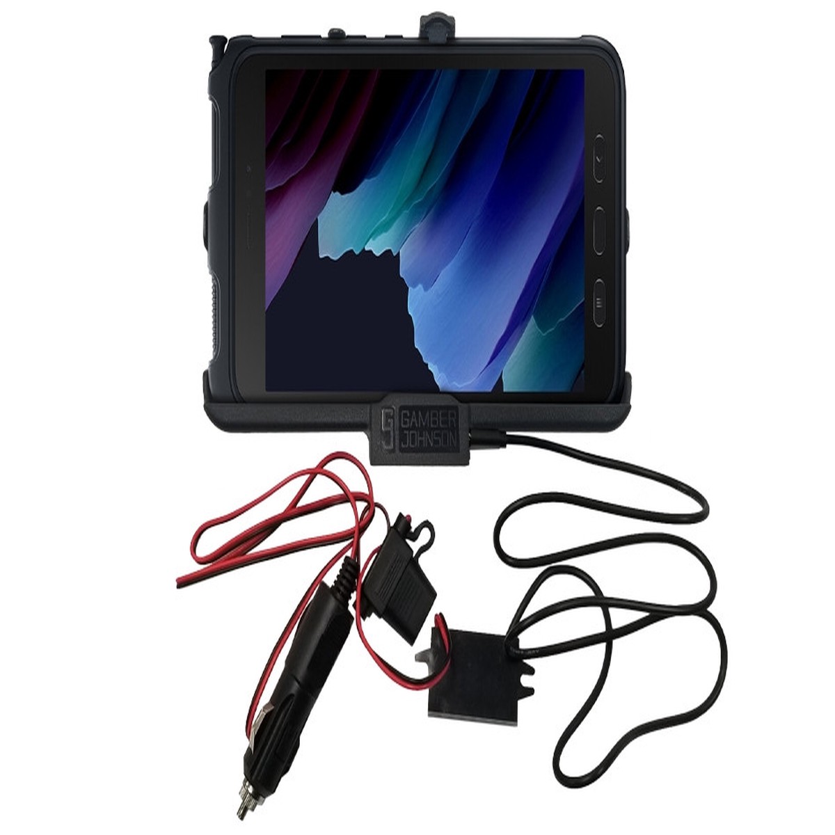 samsung-tab-active2-active3-living-hinge-charging-cradle-w-pwr-adapter-cig-lighter-7160-1313-01-7160-1313-01
