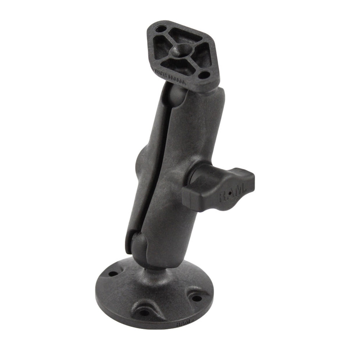 ram-composite-drill-down-mount-with-diamond-plate-medium-rap-b-138u