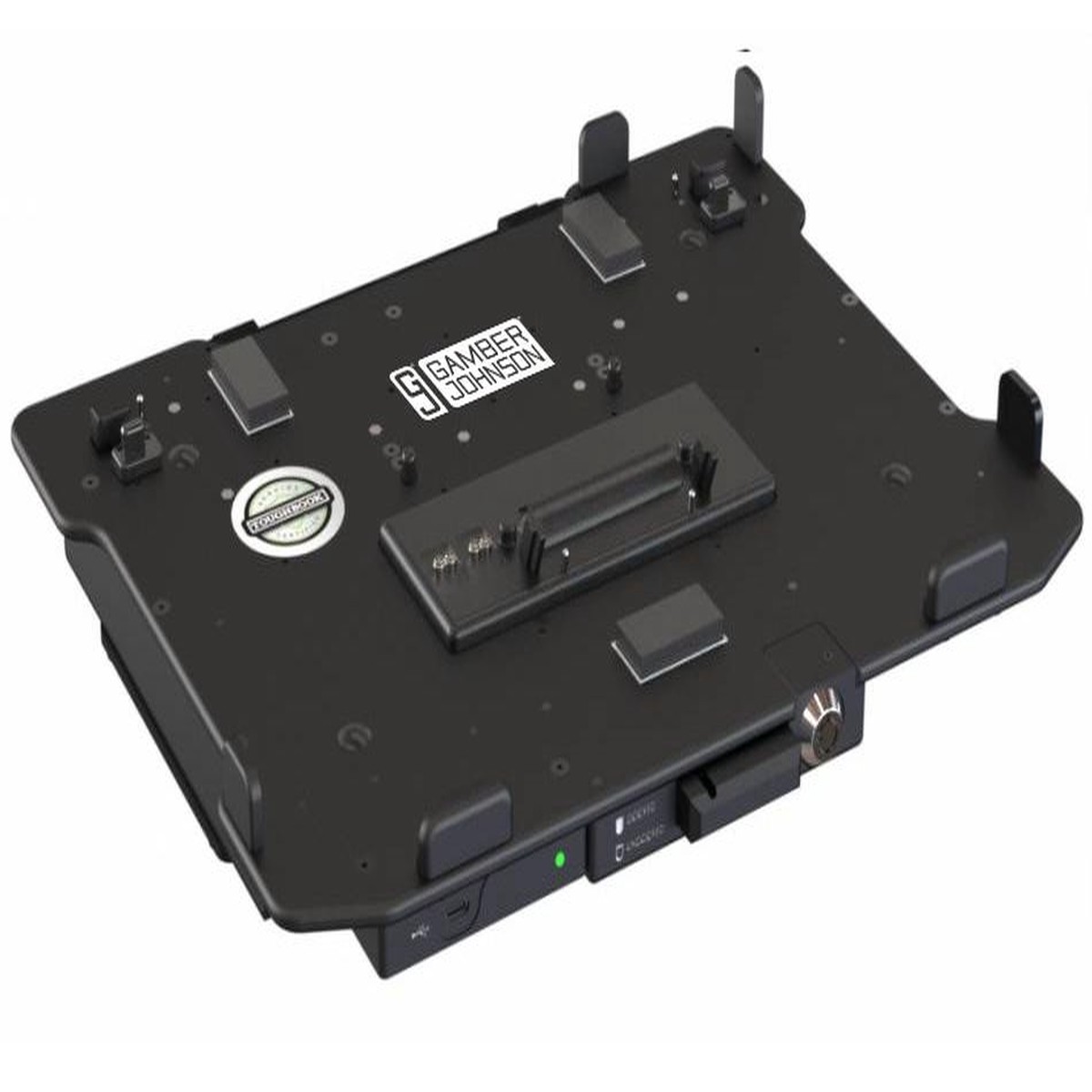 panasonic-toughbook-40-trimline-laptop-docking-station-lite-port-replication-quad-rf-with-lind-120w-auto-power-adapter-7300-0610-7300-0605-17-7300-0605-17