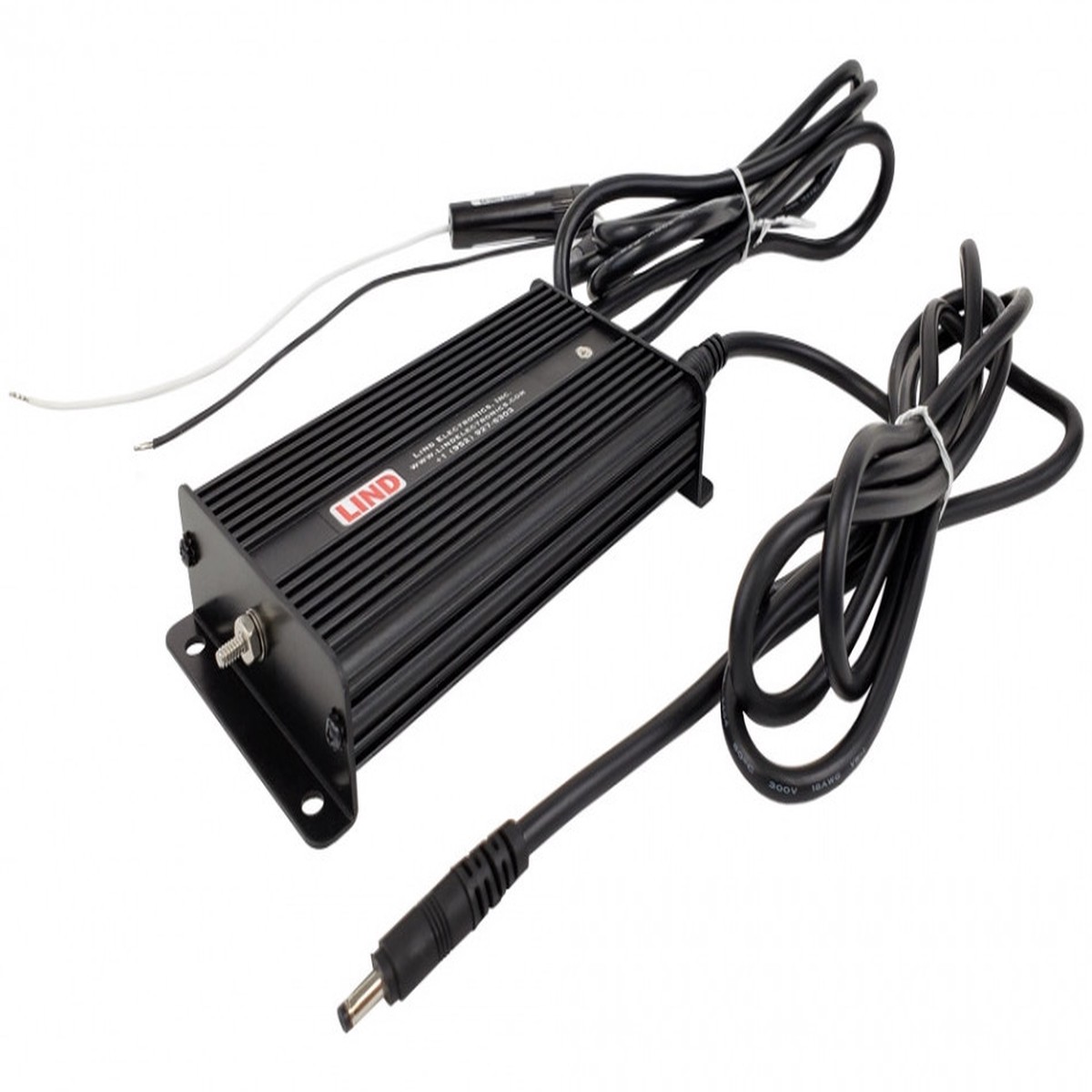 lind-72-100v-material-handling-isolated-power-adapter-with-bare-wire-lead-output-voltage-5vdc-output-current-2-amps-to-straight-barrel-connector-plug-1-7-x-4-0-mm-replaces-7400-0015-7300-0483