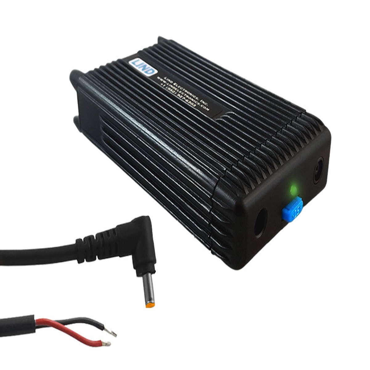 lind-120w-automobile-power-adapter-for-getac-with-bare-wire-input