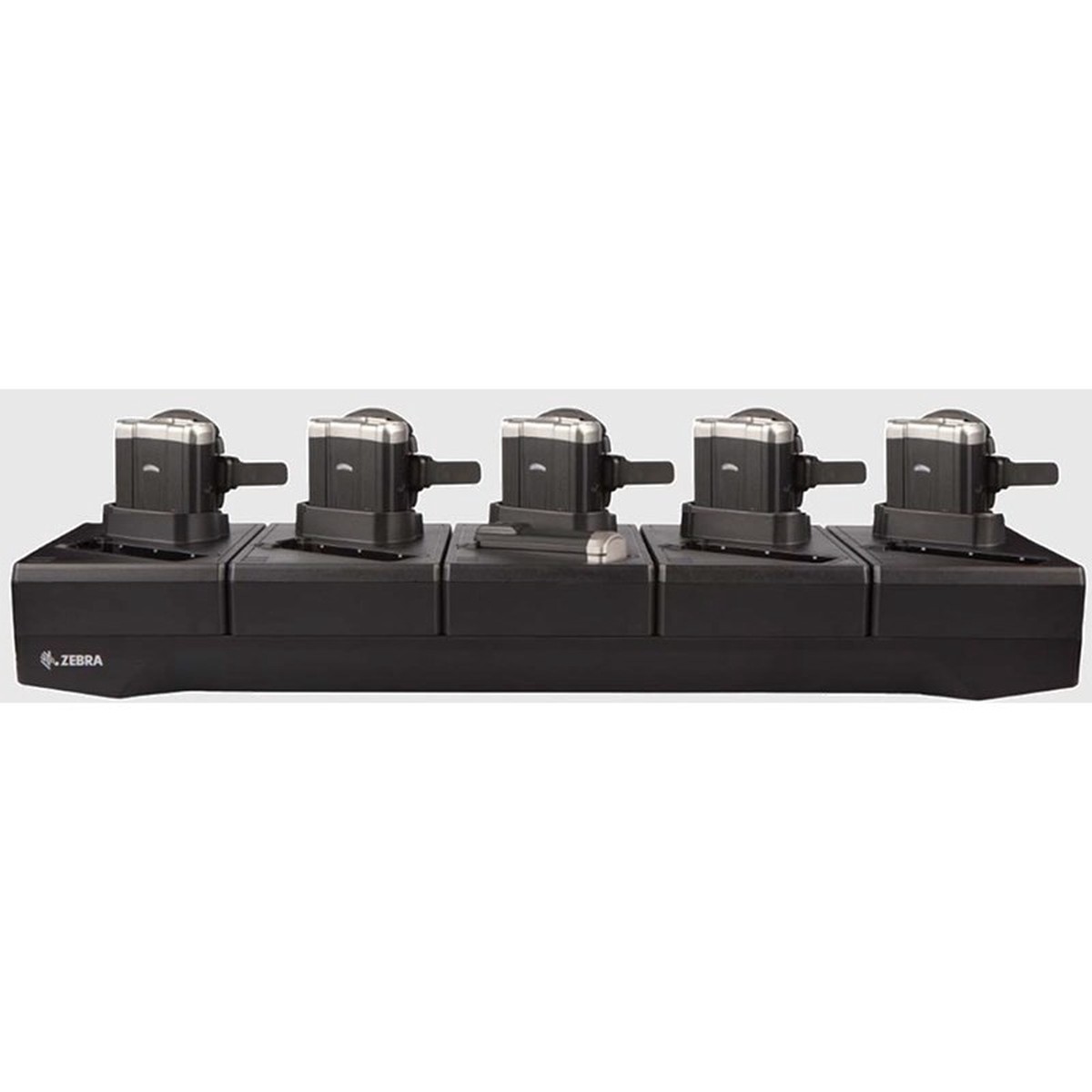 rs6000-5slot-charge-only-sharecradle-w-spare-battery-charger-allows-to-charge-5-ring-scanners-and-5-spare-batteries-requires-pwr-bga12v108w0ww-dc-line-cord-cbl-dc-382a1-01-and-grounded-country