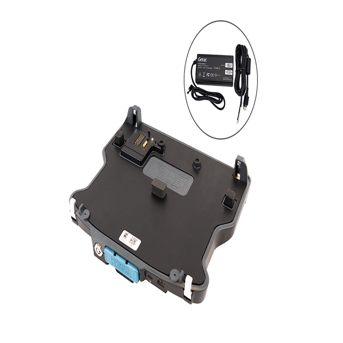 getac-v120-docking-station-full-port-quad-rf-with-120w-bare-wire-auto-power-adapter