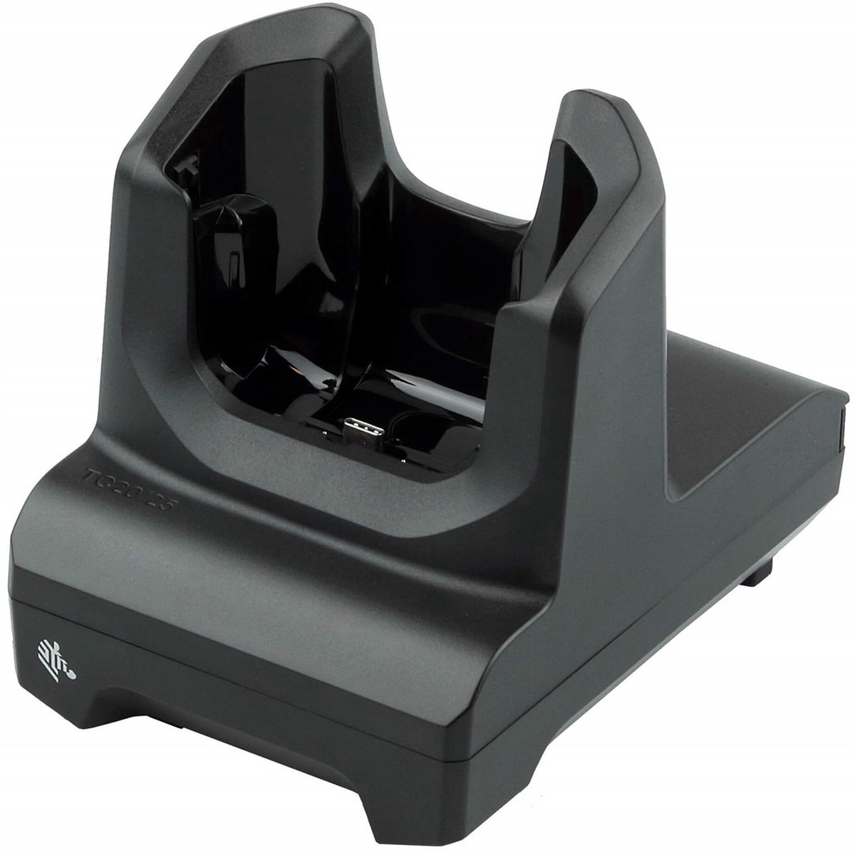 tc20-tc25-base-single-slot-charge-cradle-same-charging-options-as-crd-tc2x-se5co-01-power-supply-usb-c-cable-sold-separately-interconnect-up-to-5-cradles-w-kit-tc2x-bs1ft-05-crd