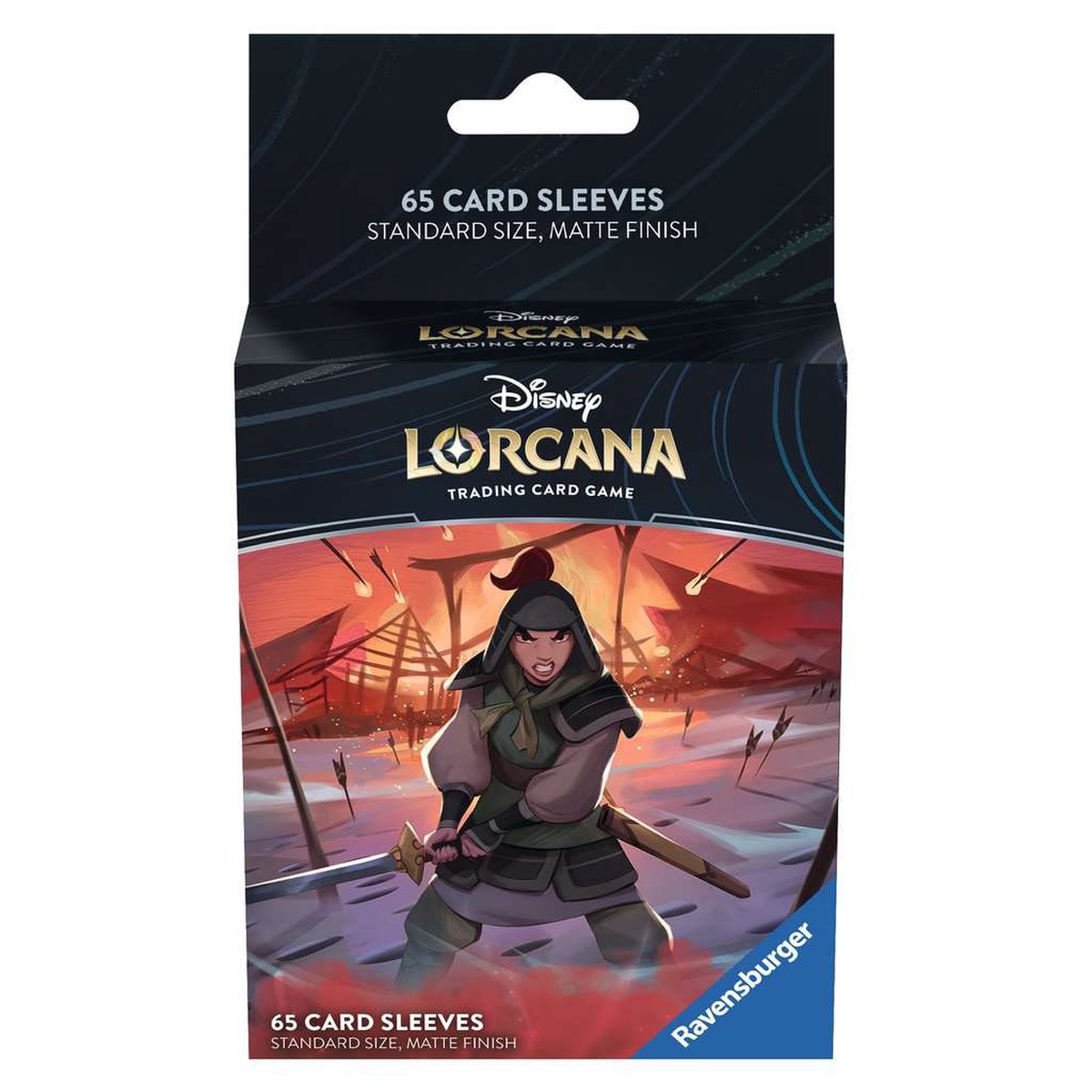 disney-lorcana-rise-of-the-floodborn-card-sleeves-pack-mulan