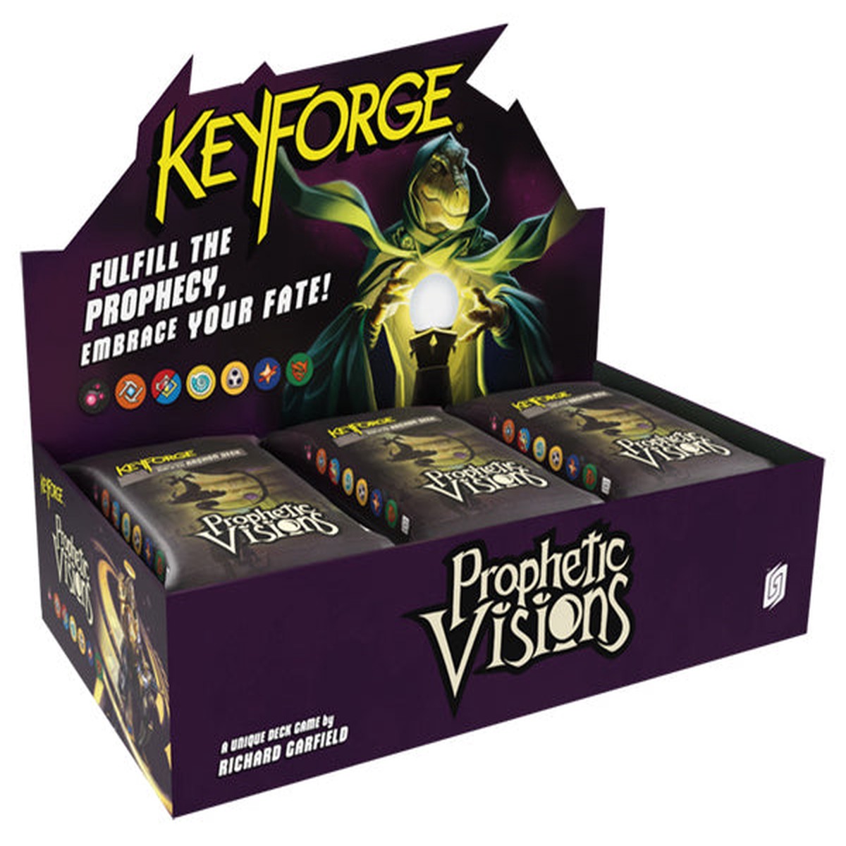 keyforge-prophetic-visions-display
