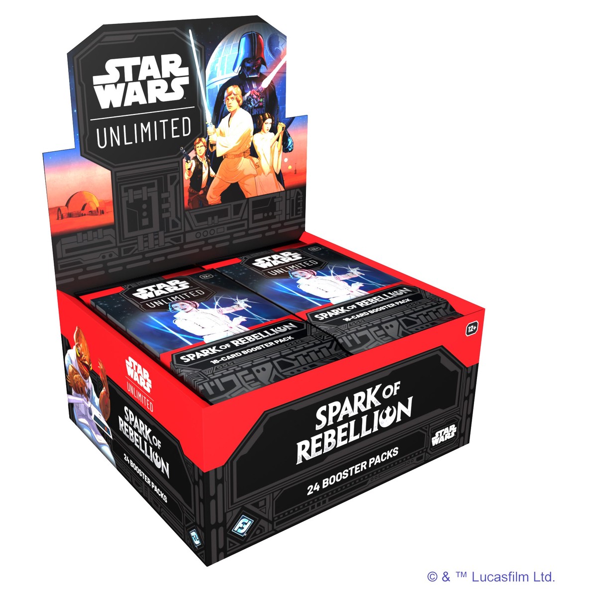 star-wars-unlimited-spark-of-rebellion-booster-display