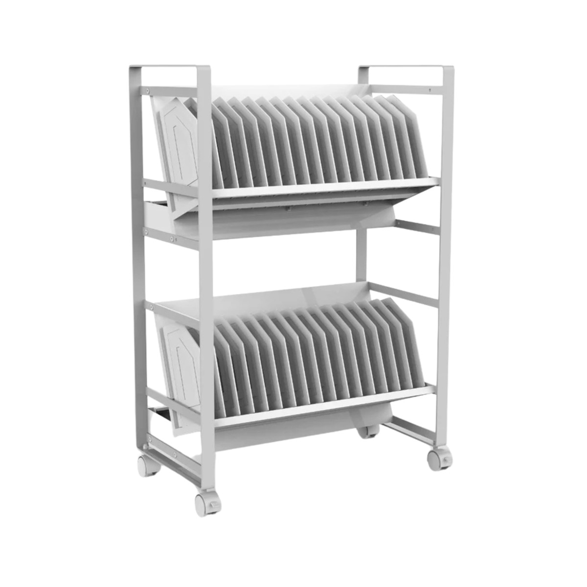 luxor-32-tablet-chromebook-open-charging-cart