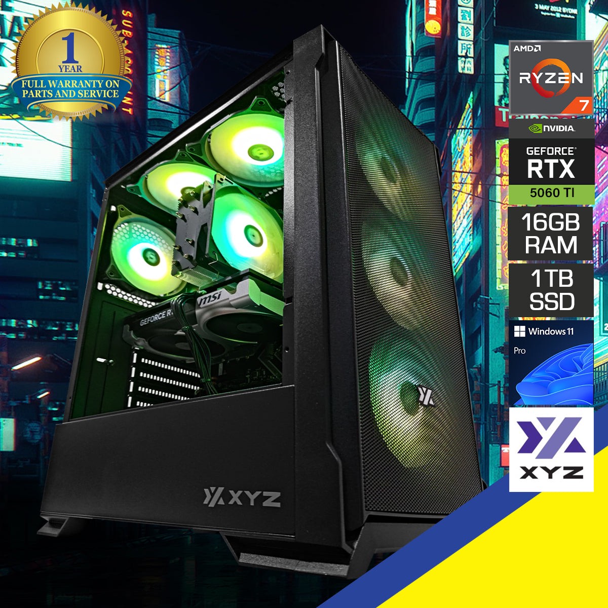aurora-300x-black-desktop-gaming-pc-amd-ryzen-7-8700f-16gb-2x8gb-ram-1tb-ssd-rtx-5060-ti-windows-11-pro