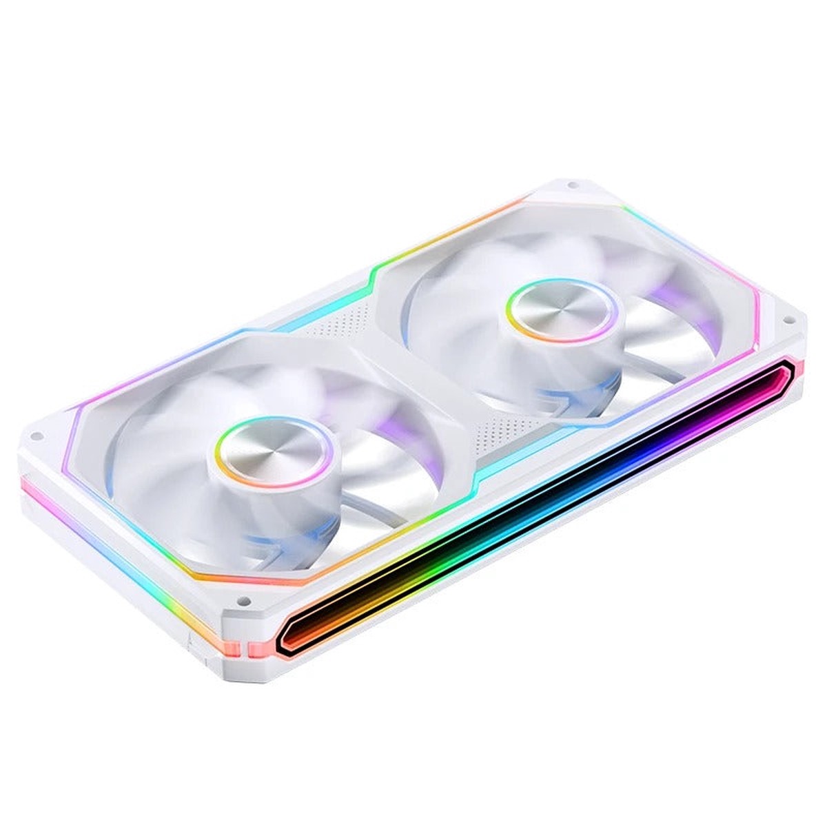 jonsbo-xa-240wr-240mm-argb-infinity-mirror-series-fan-white