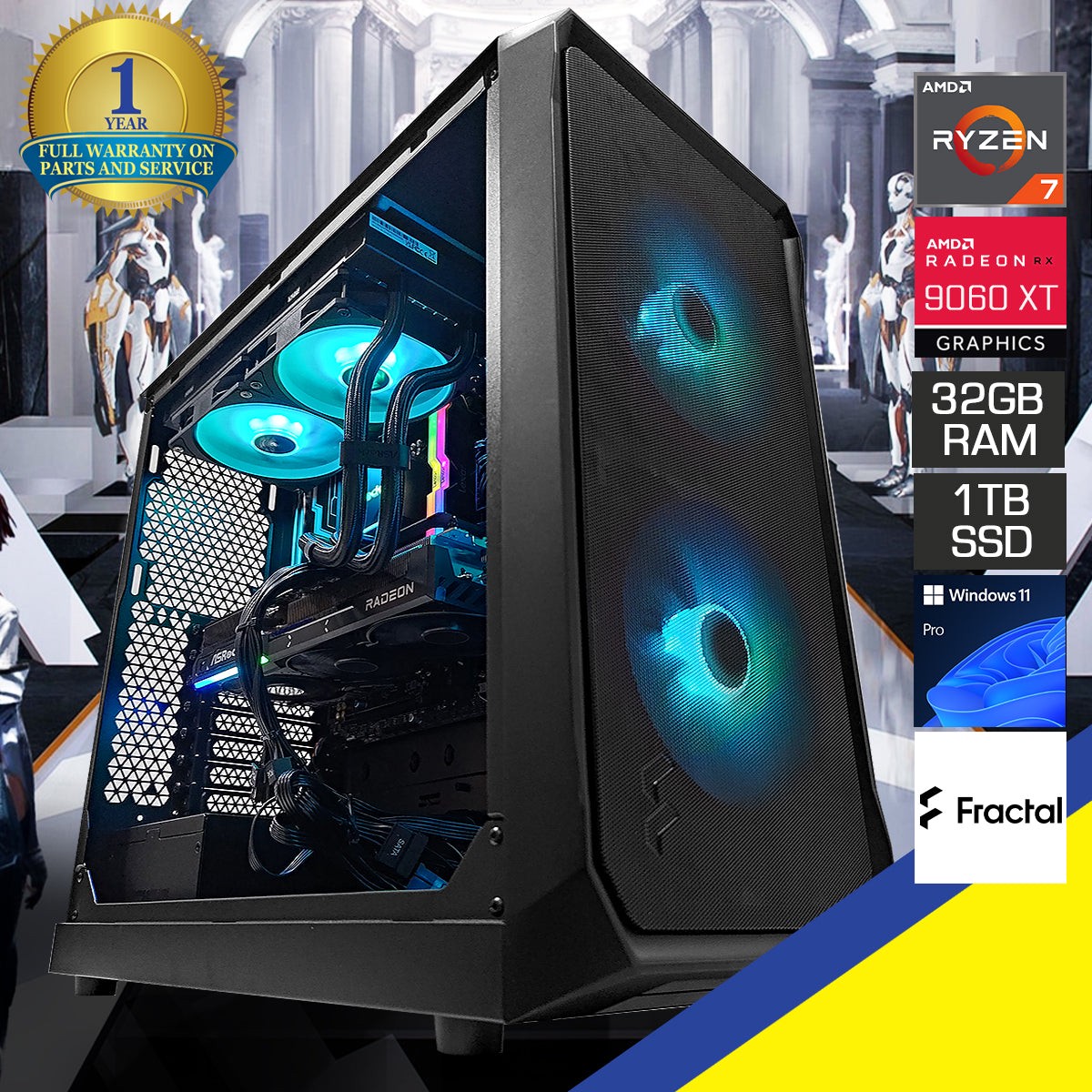 optima-focus-black-desktop-gaming-pc-amd-ryzen-7-7800x3d-32gb-2x16gb-ram-1tb-ssd-rx-9070-xt-windows-11-pro