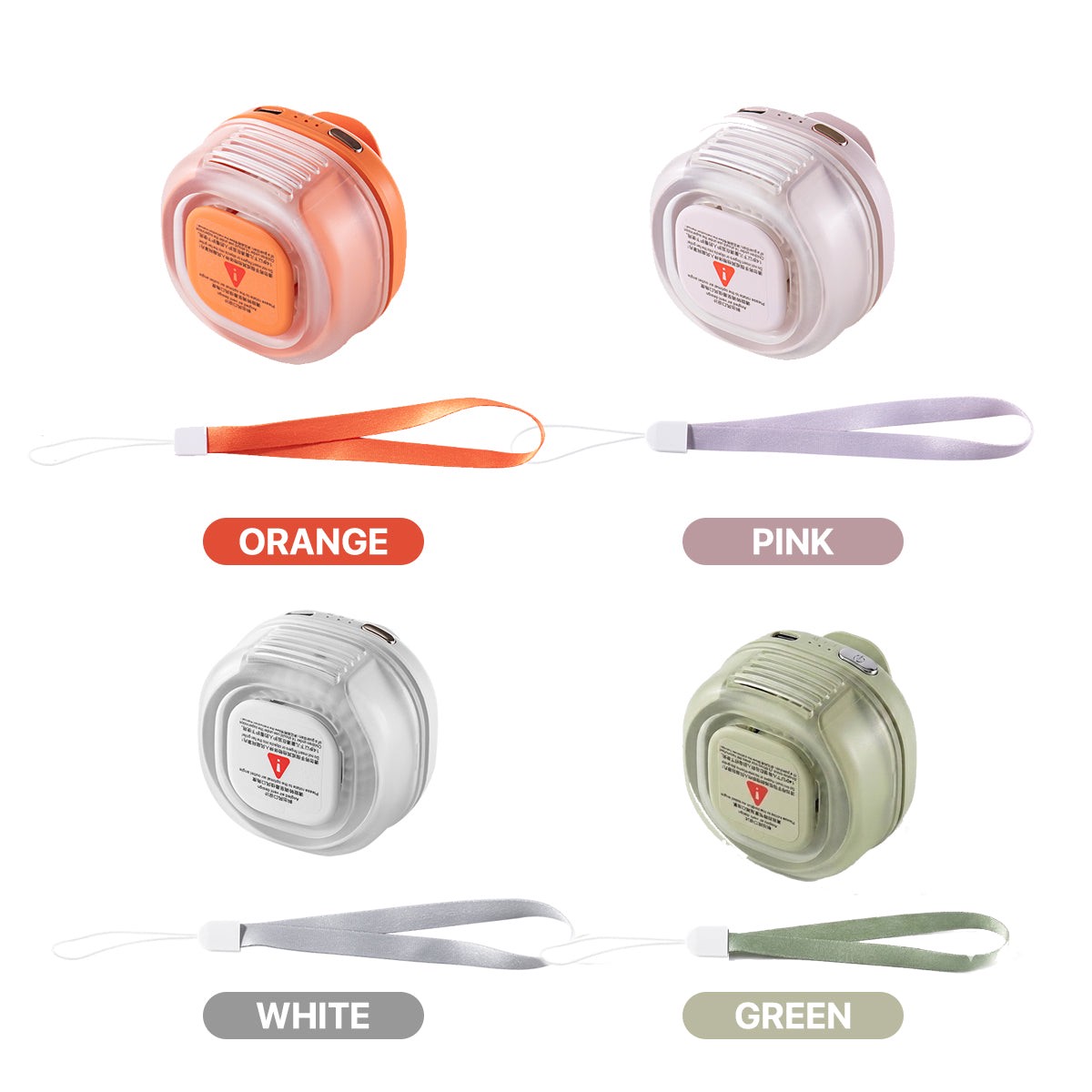 vyvylabs-fc12-mini-hurricane-portable-hanging-fan-with-360-degrees-rotation-orange-pink-white-green-vkfc12-org-vkfc12-pk-vkfc12-wh-vkfc12-gn
