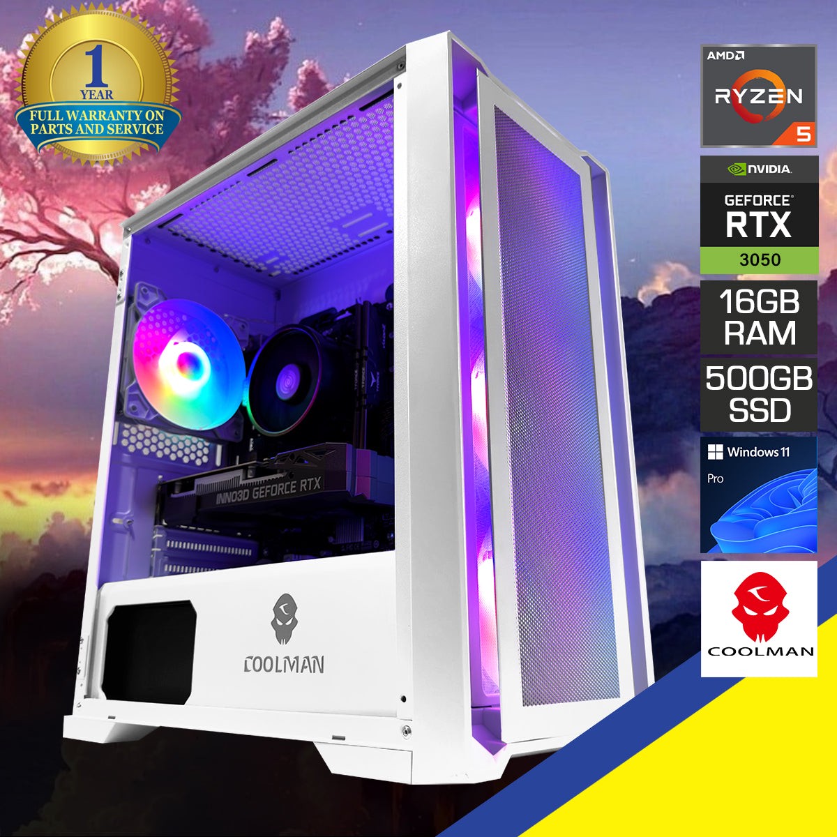 alpha-ruby-white-desktop-gaming-pc-amd-ryzen-5-5500-16gb-2x8gb-ram-500gb-ssd-rtx-3050-windows-11-pro