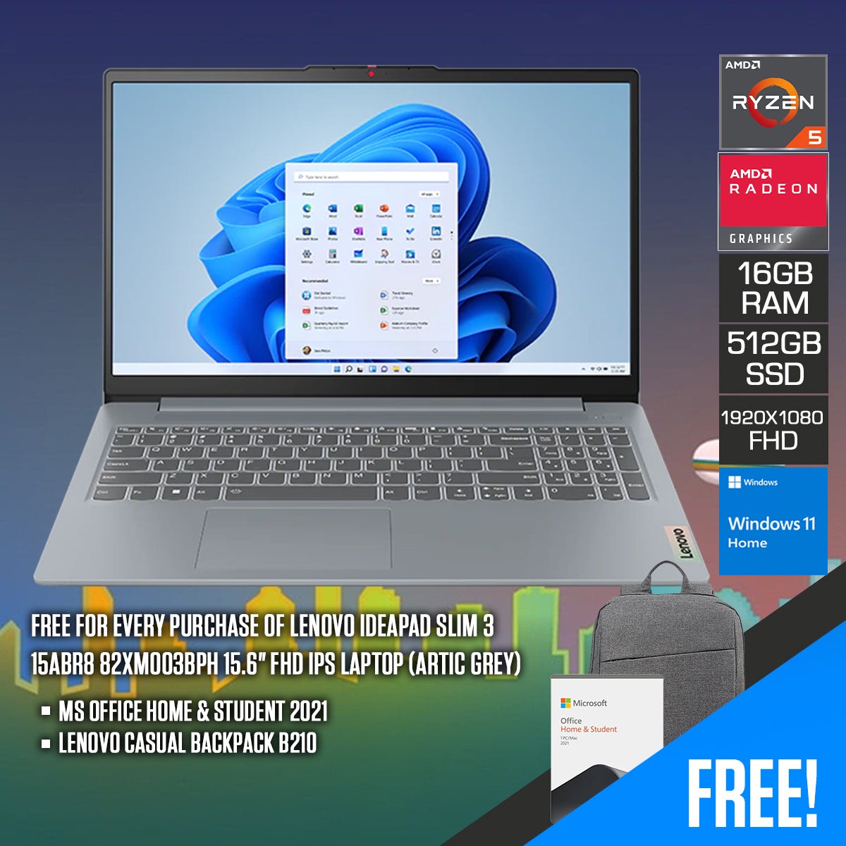 lenovo-ideapad-slim-3-15abr8-82xm003bph-laptop-15-6-fhd-ips-ryzen-5-7530u-16gb-ram-512gb-ssd-amd-radeon-graphics-ms-office-home-student-2021-lenovo-casual-backpack-b210