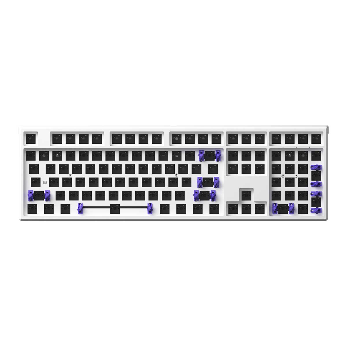 monsgeek-mg108w-south-facing-pcba-hot-swappable-mechanical-keyboard-gasket-diy-kit-white