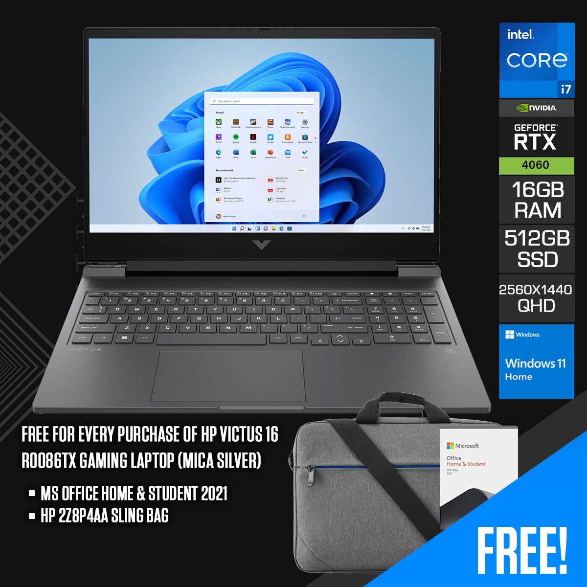 hp-victus-16-r0086tx-gaming-laptop-mica-silver-16-1-qhd-2560x1440-165hz-i7-13700hx-16gb-ram-512-gb-ssd-rtx-4060-windows-11-home-ms-office-home-student-2021-hp-2z8p4aa-sling-bag