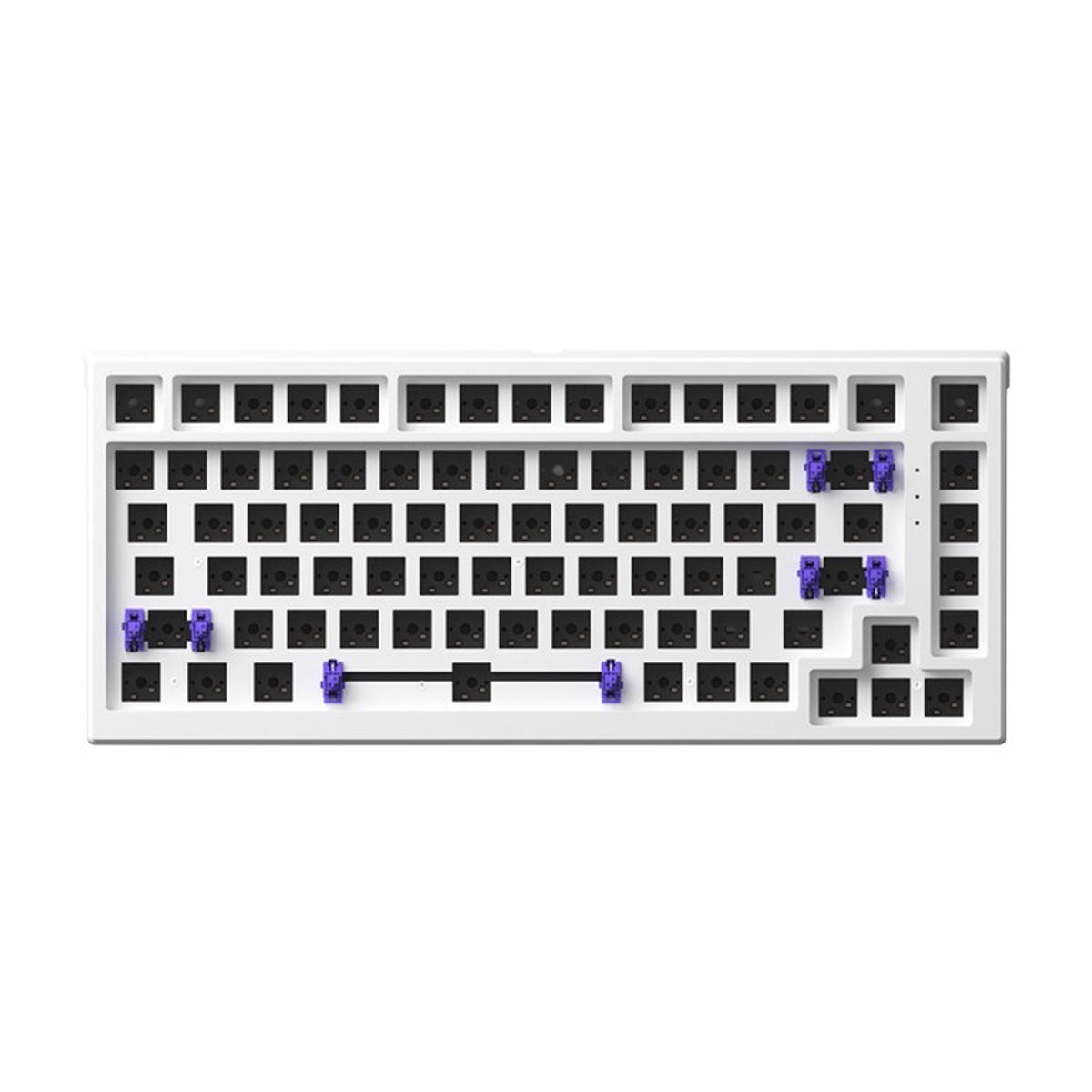 monsgeek-mg75w-hot-swappable-mechanical-keyboard-barebone-diy-kit-white