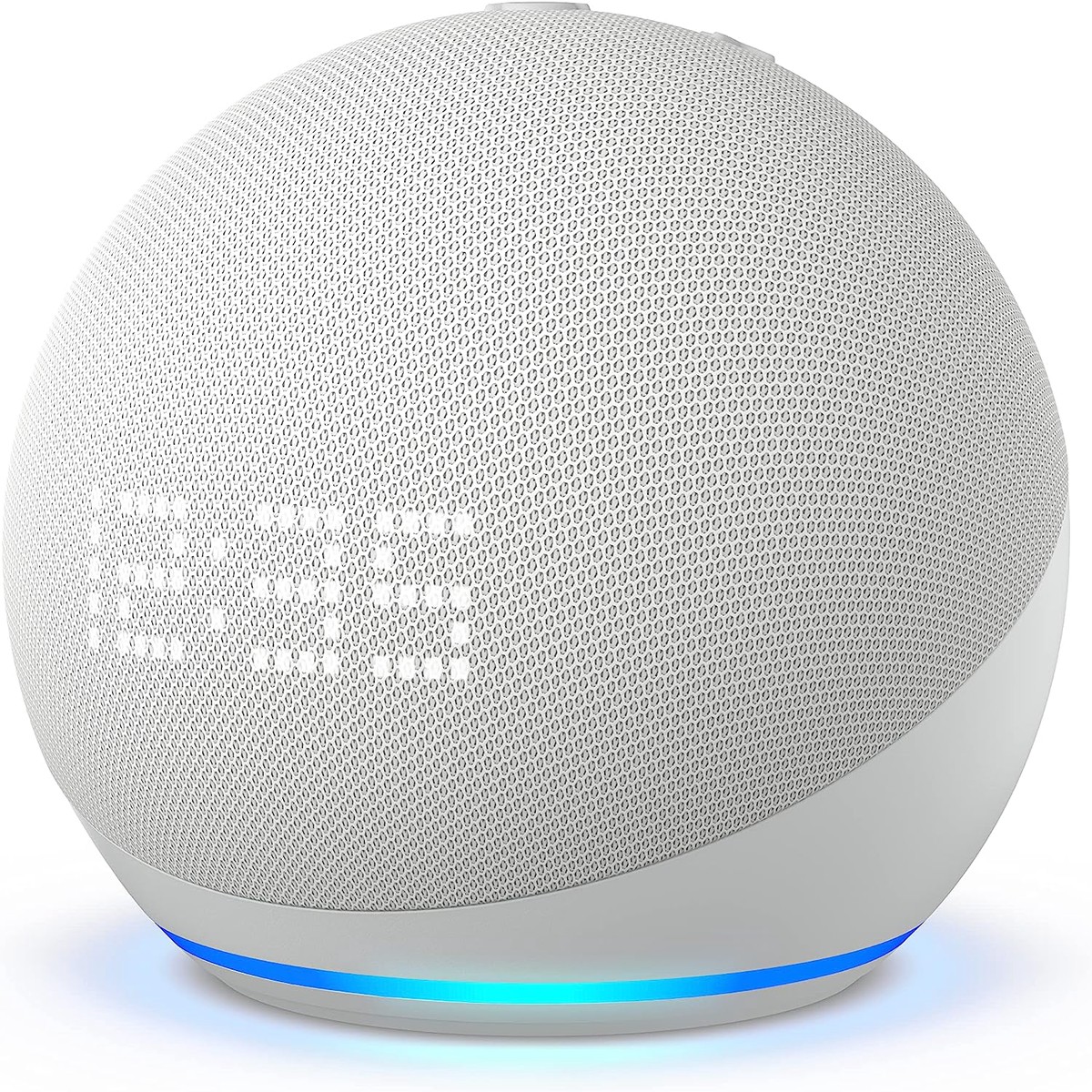 amazon-echo-dot-5th-gen-smart-speaker-with-clock-alexa-glacier-white