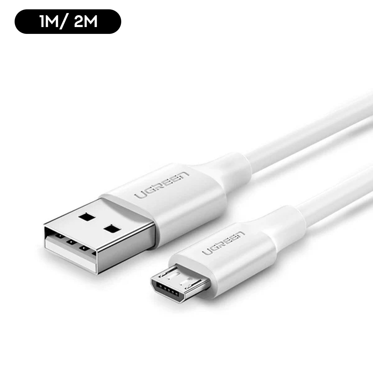 ugreen-micro-usb-male-to-usb-2-0-a-male-cable-white-1m-2m-us289-60141-us289-60143