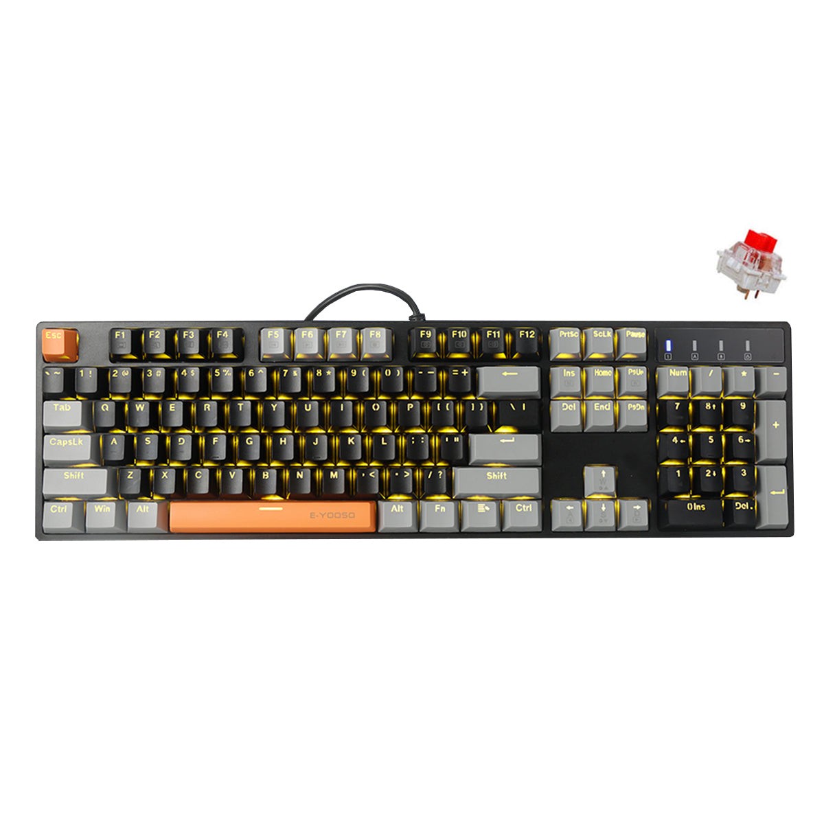 e-yooso-z-14-single-light-104-keys-mechanical-keyboard-grey-black-red-switch