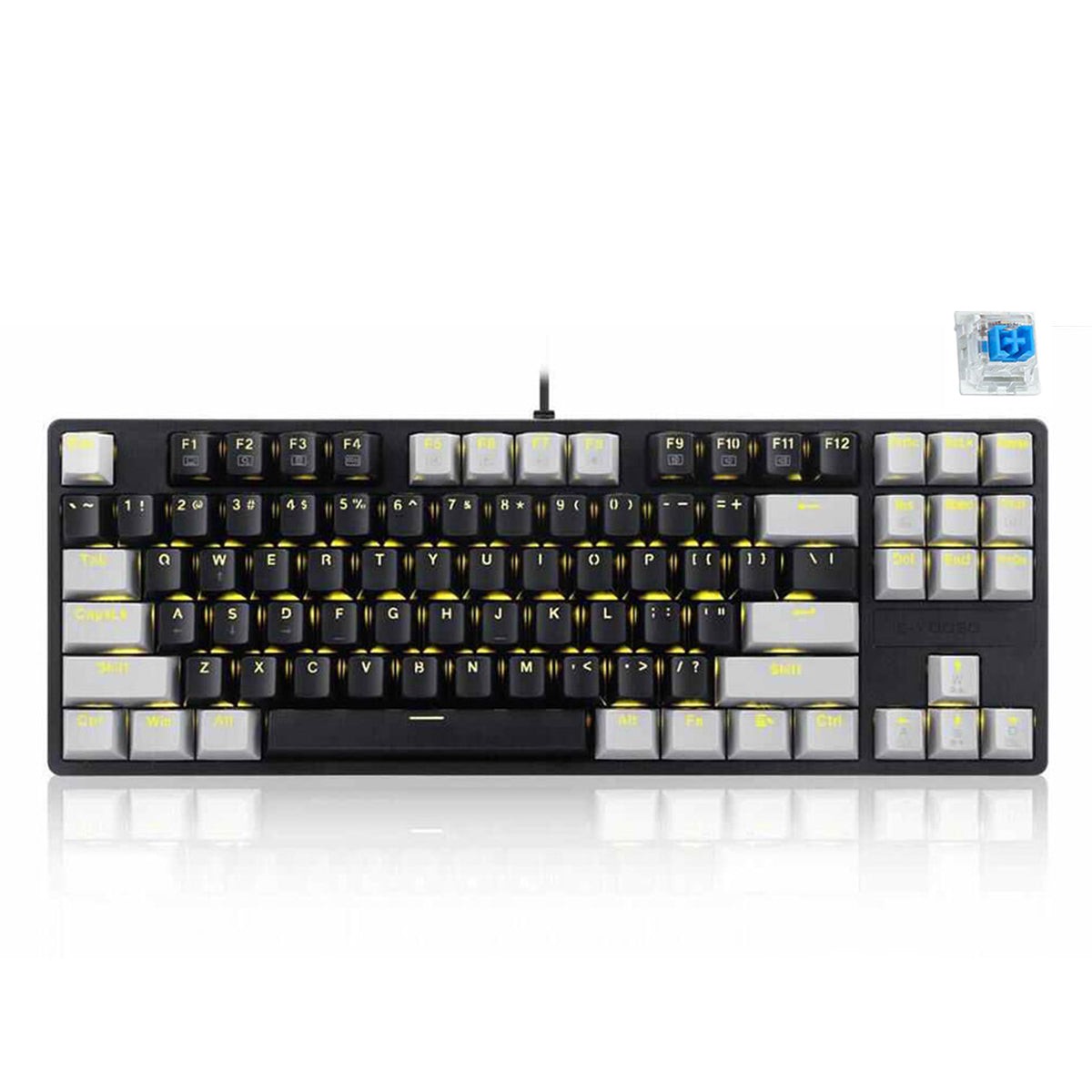 e-yooso-z-87-yellow-single-light-87-keys-wired-mechanical-keyboard-black-grey-blue-switch