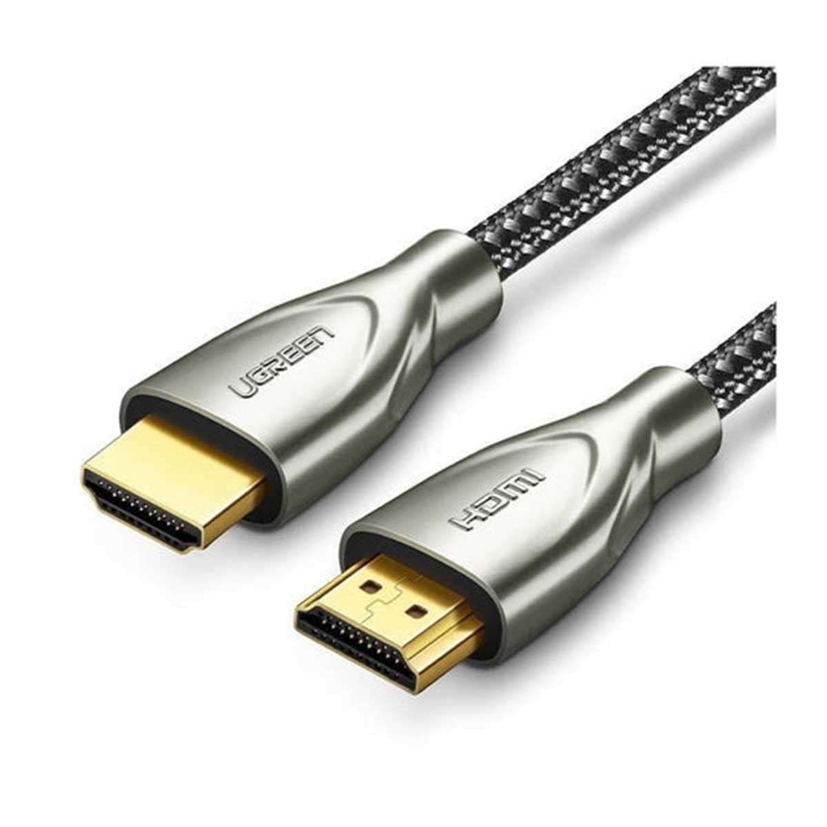 ugreen-hdmi-2-0-male-to-male-carbon-fiber-zinc-alloy-cable-3m-gray-hd131-50109