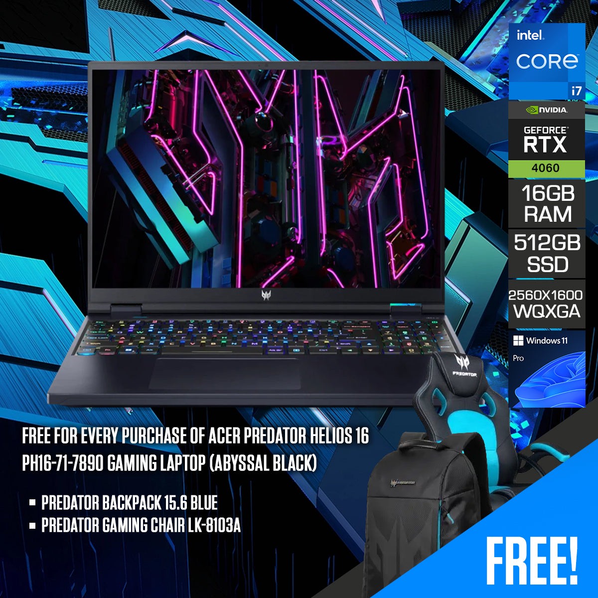 acer-predator-helios-16-ph16-71-7890-gaming-laptop-16-wqxga-240hz-i7-13700hx-16gb-ram-512gb-ssd-rtx-4060-windows-11-pro-predator-backpack-predator-gaming-chair-lk-8103a