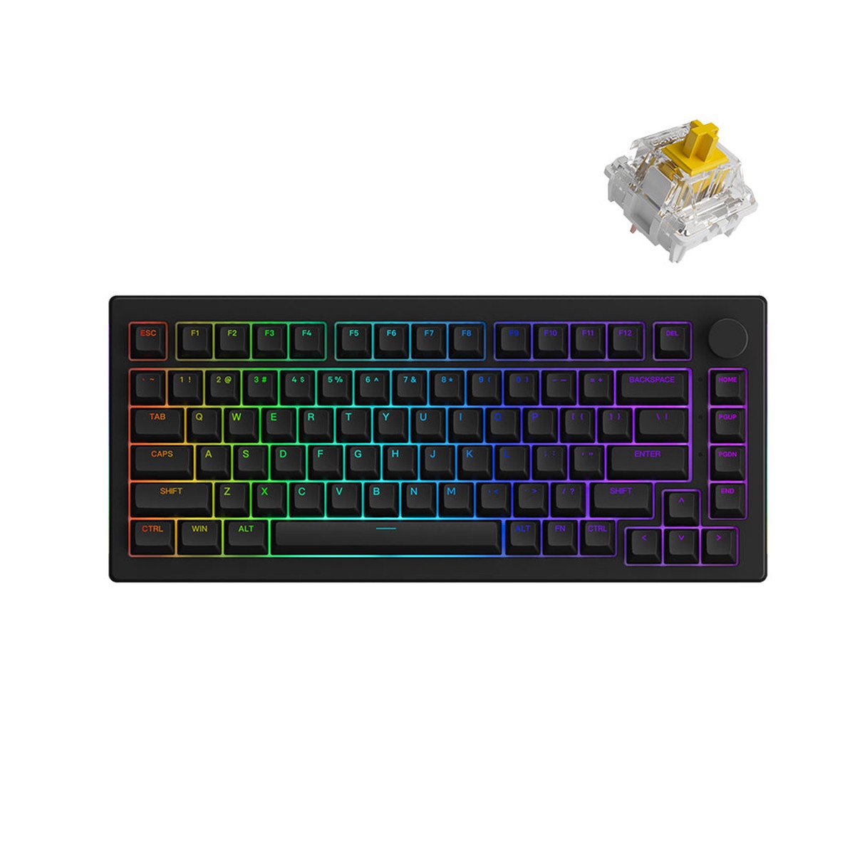 akko-5075s-shine-through-rgb-hot-swappable-mechanical-keyboard-black-gateron-yellow-lubed
