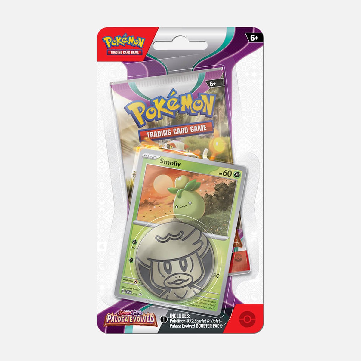 pokemon-trading-card-game-sv02-scarlet-violet-paldea-evolved-checklane-blister-smoliv-185-85356