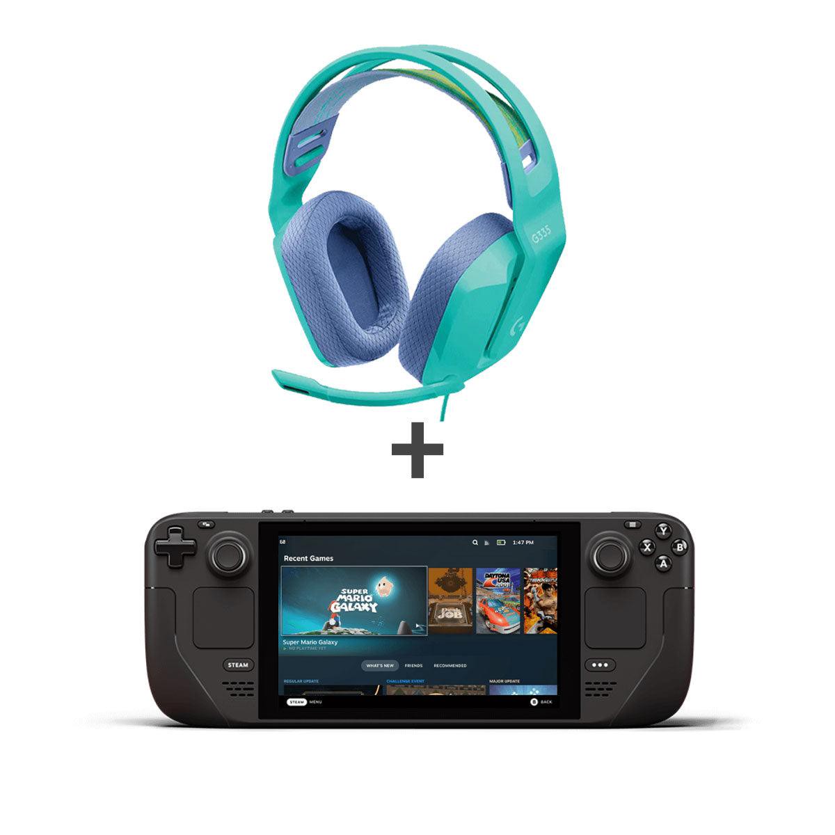 logitech-g335-wired-gaming-headset-mint-steam-deck-64gb-256gb-512gb-bundle