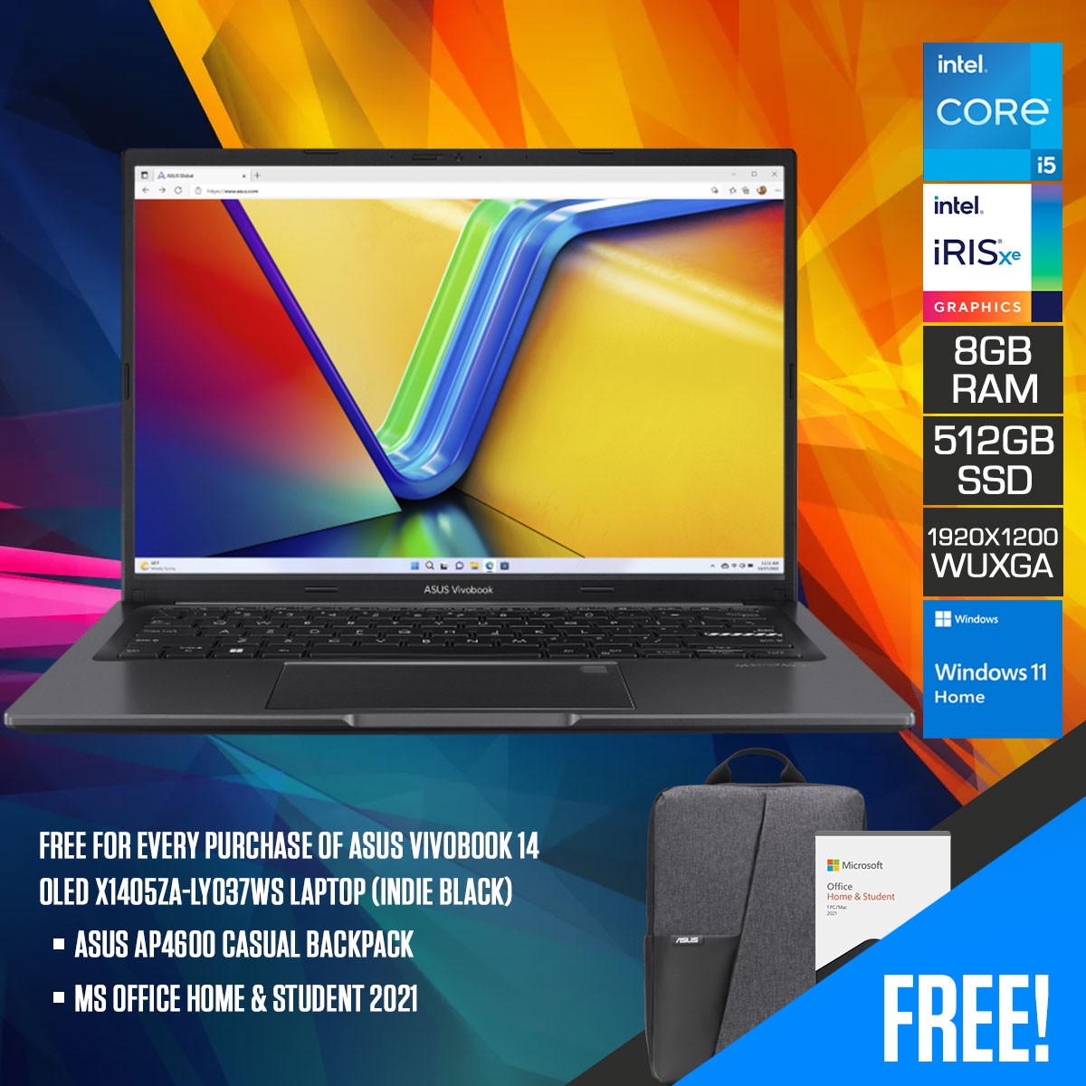 asus-vivobook-14-x1405za-ly037ws-laptop-indie-black-14-wuxga-1920x1200-i5-1235u-8gb-ram-512gb-ssd-intel-iris-xe-graphics-ms-office-home-student-2021-asus-ap4600-casual-backpack