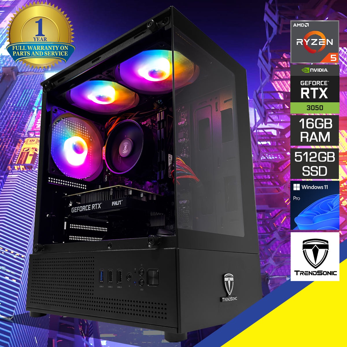 alpha-juro-black-pro-desktop-gaming-pc-amd-ryzen-5-5500-16gb-2x8gb-ram-512gb-ssd-rtx-3050-windows-11-pro