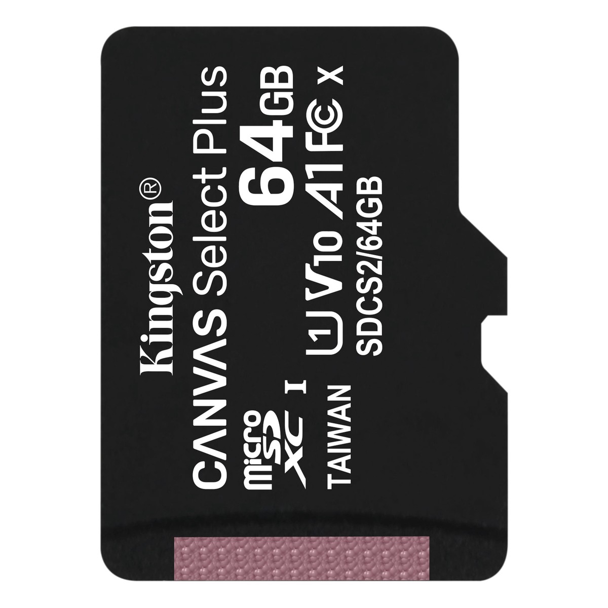 kingston-canvas-select-plus-64gb-100mb-s-microsd-memory-card-with-android-a1-performance-class-sdcs2-64gb