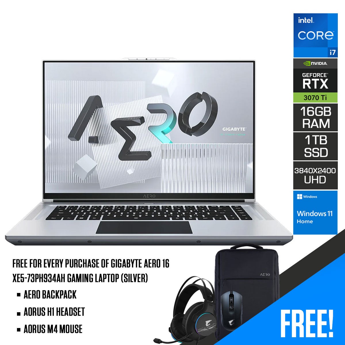 gigabyte-aero-16-xe5-73ph934ah-gaming-laptop-silver-16-uhd-3840x2400-i7-12700h-16gb-ddr5-1tb-ssd-rtx-3070ti-windows-11-home-aero-backpack-aorus-m4-mouse-aorus-h1-headset