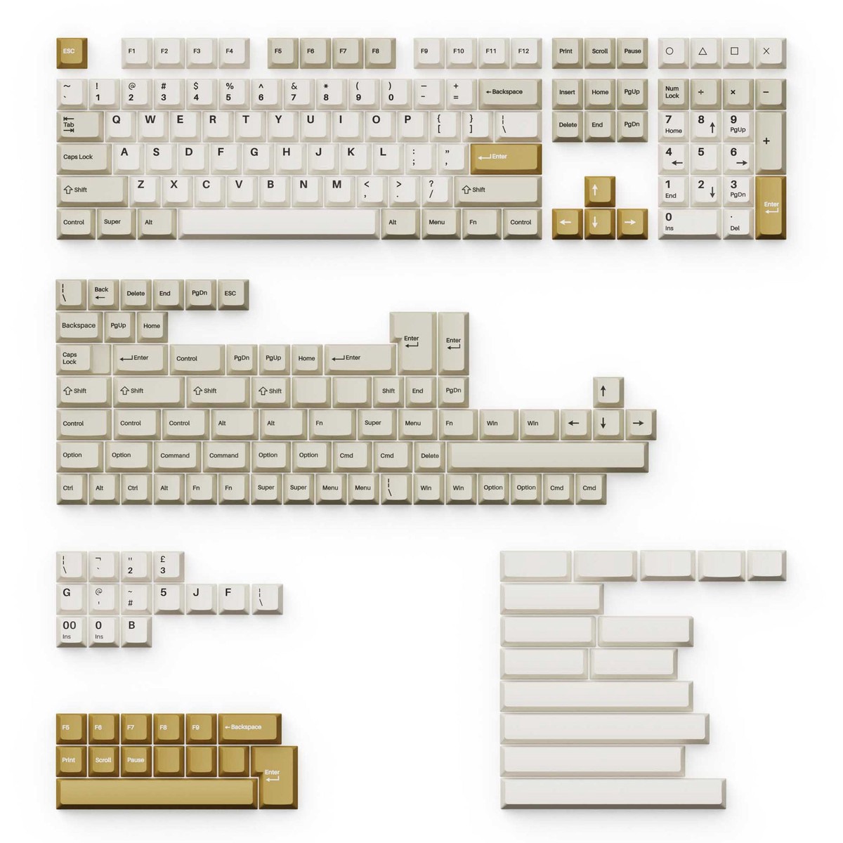 keychron-cherry-profile-double-shot-pbt-full-set-keycaps-khaki-pbt-14