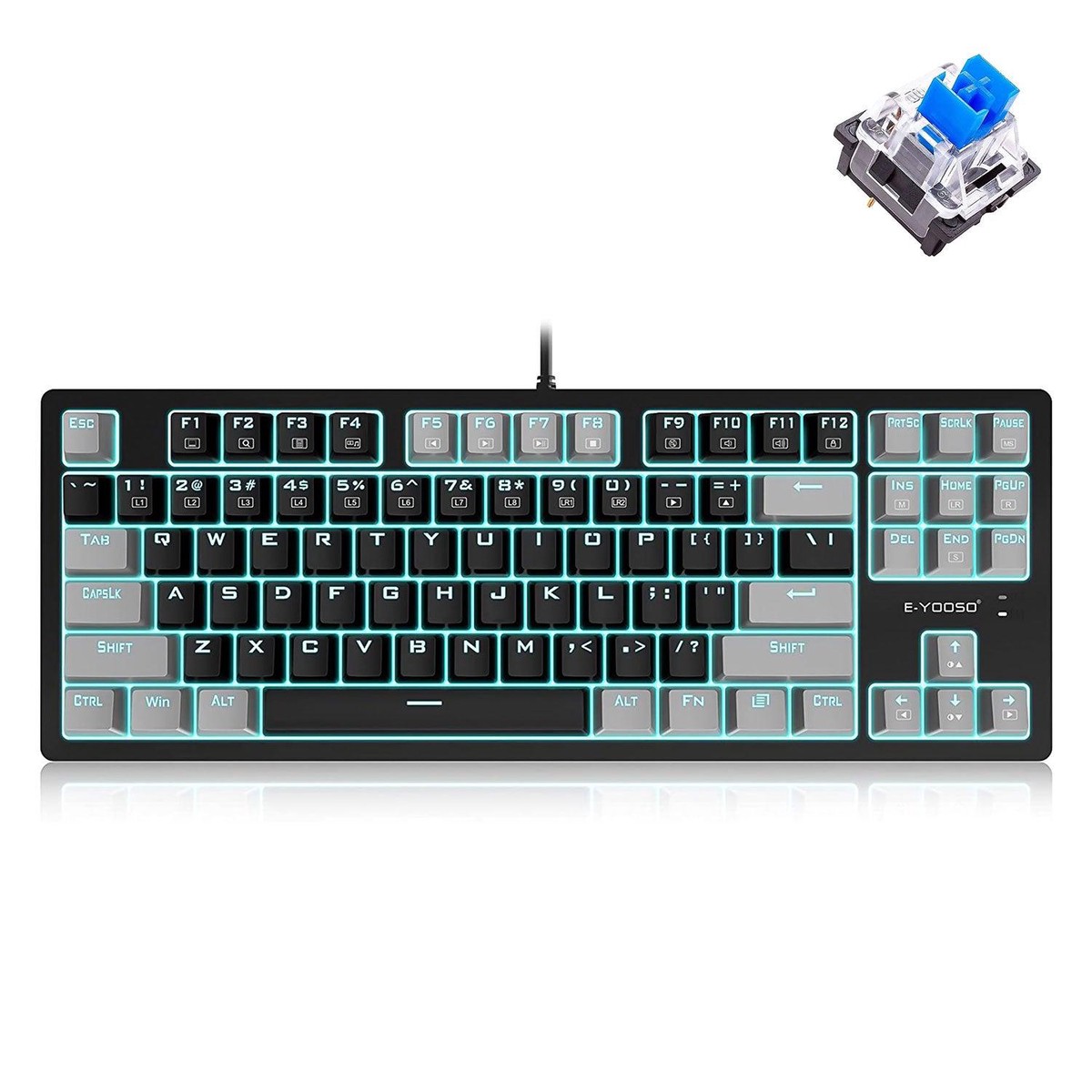 e-yooso-k-620-single-light-with-rgb-side-light-87-keys-mechanical-keyboard-black-gray-blue-switch