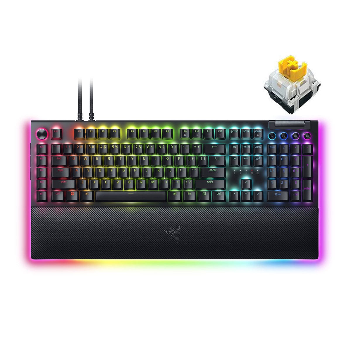 razer-blackwidow-v4-pro-mechanical-gaming-keyboard-with-razer-chroma-rgb-yellow-switch