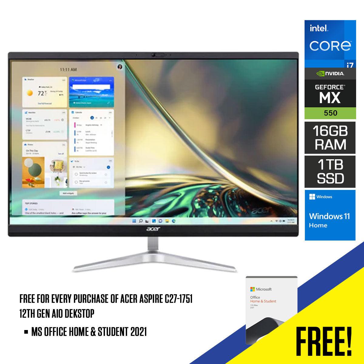 acer-aspire-c27-1751-12th-gen-aio-desktop-27-fhd-core-i7-1260p-16gb-ram-1tb-ssd-nvidia-geforce-mx550-2gb-windows-11-home-ms-office-home-student-2021