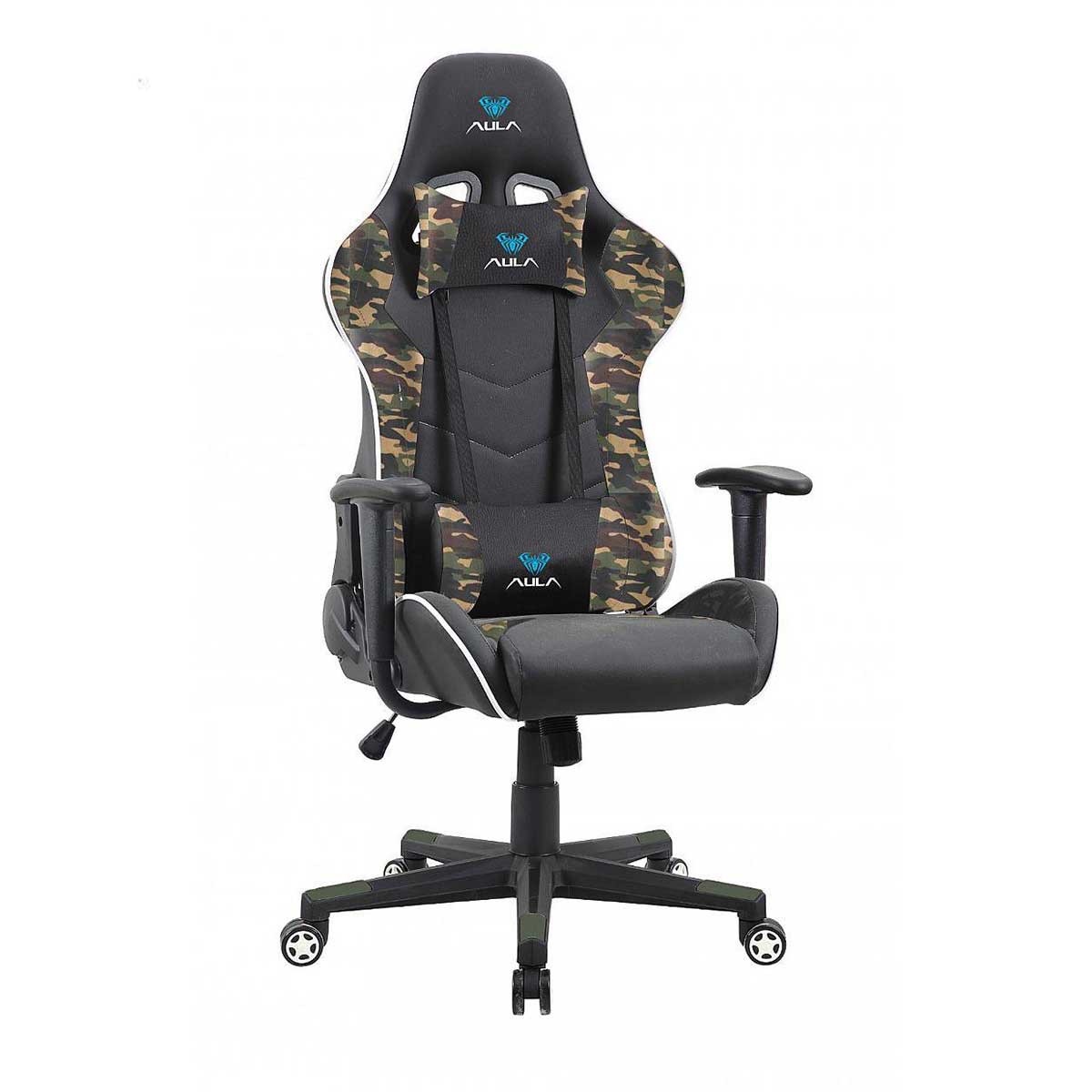 aula-f1007-gaming-chair-black-green-camouflage