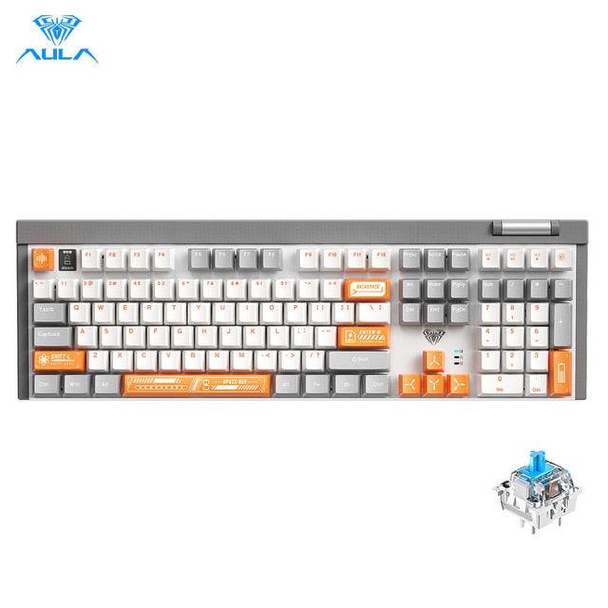aula-wind-f3050-109-keys-2-4g-wired-hot-swappable-mechanical-gaming-keyboard-grey-blue-switch