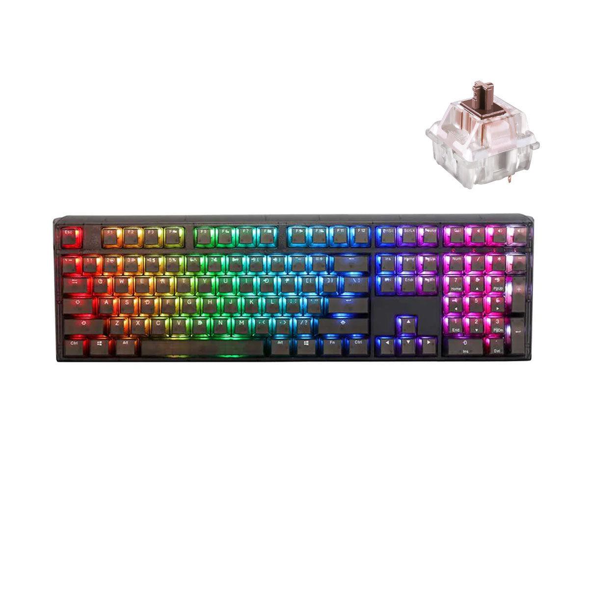ducky-one-3-full-size-aura-black-hotswap-rgb-double-shot-pbt-mechanical-keyboard-cherry-rgb-brown-dkon2108st-buspdabaaac1