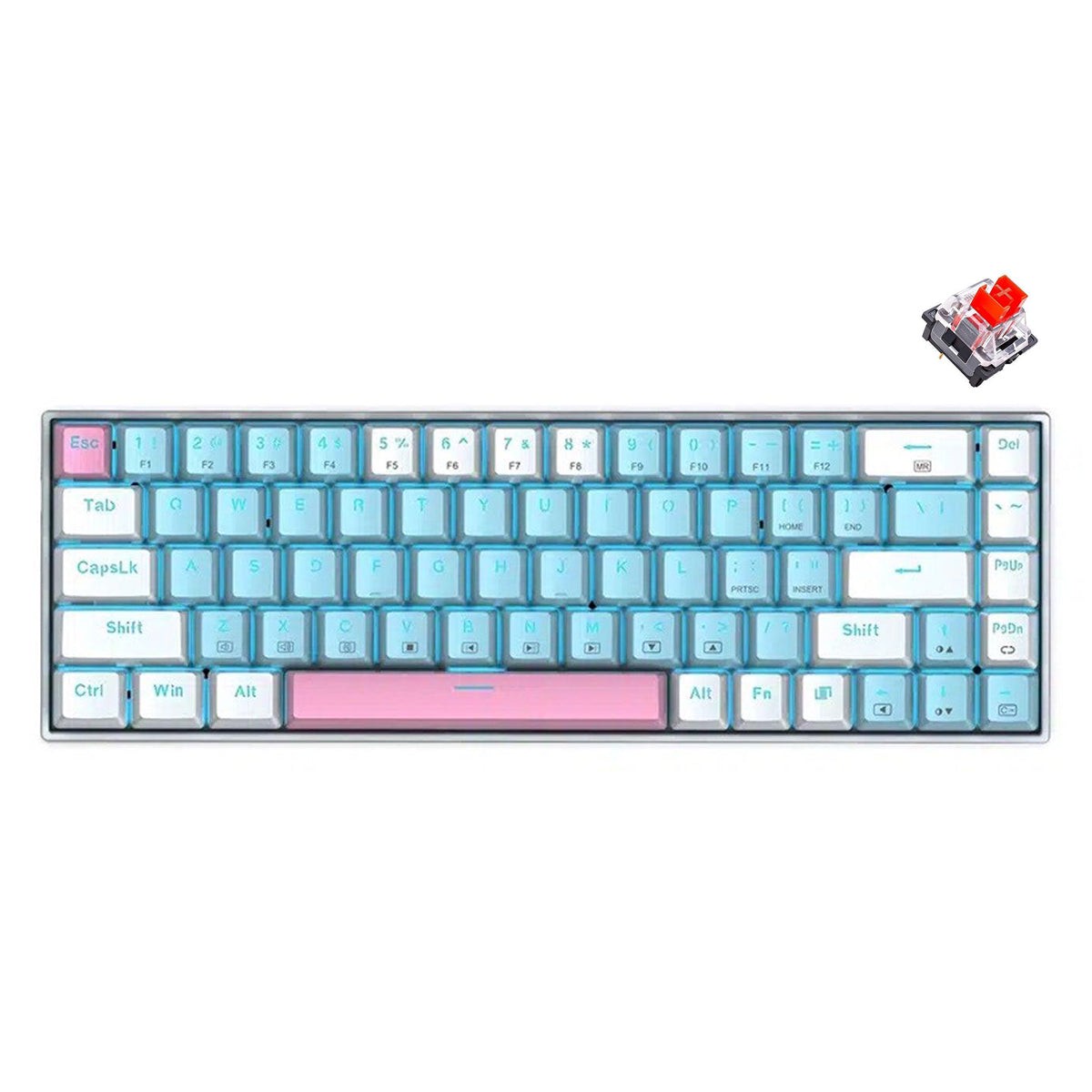 e-yooso-z-686-single-light-68-keys-hot-swappable-mechanical-keyboard-blue-white-red-switch