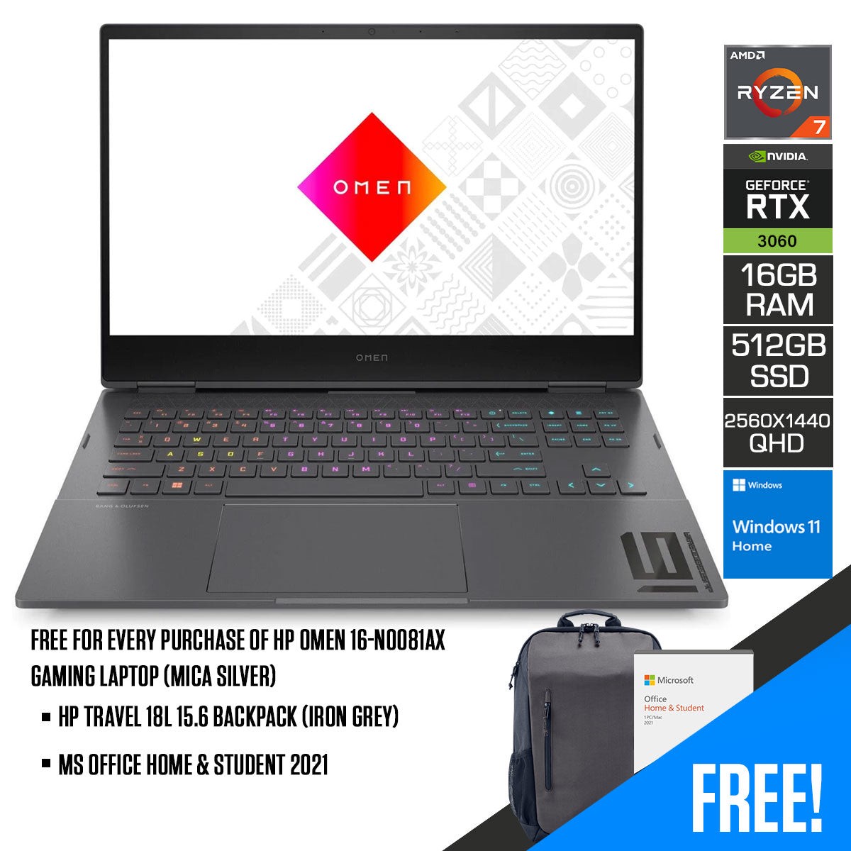 hp-omen-16-n0081ax-gaming-laptop-16-1-qhd-ips-ryzen-7-6800h-16gb-ram-512gb-ssd-rtx-3060-windows-11-home-ms-office-home-student-2021-hp-travel-18l-15-6-backpack