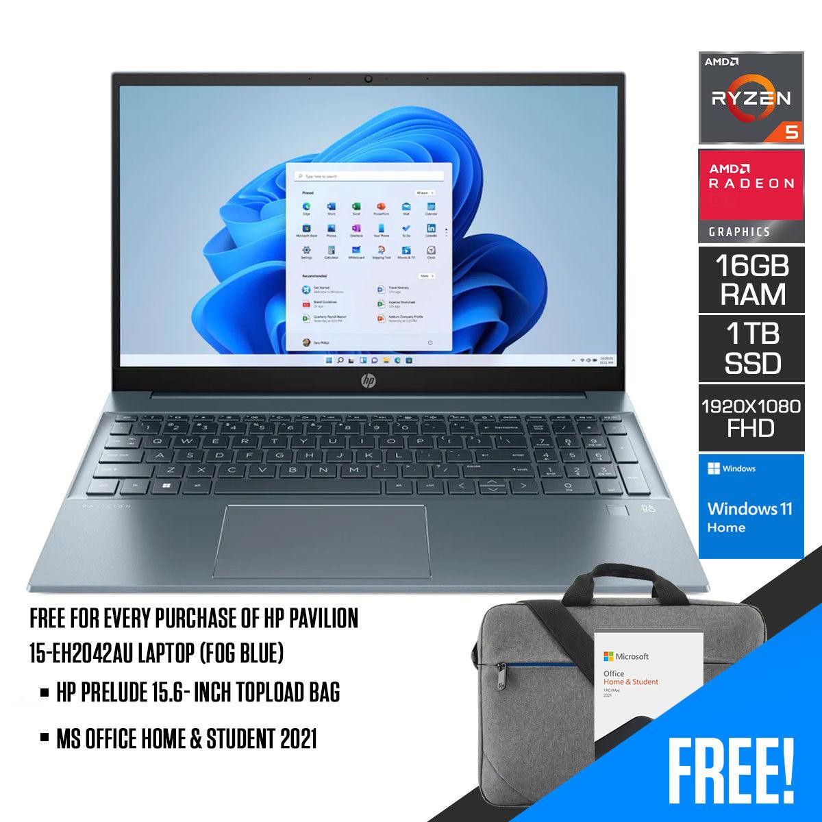 hp-pavilion-15-eh2042au-laptop-15-6-fhd-ryzen-5-5625u-16gb-ddr4-1tb-m-2-ssd-amd-radeon-graphics-windows-11-home-ms-office-home-student-2021-hp-prelude-15-6-inch-topload-bag