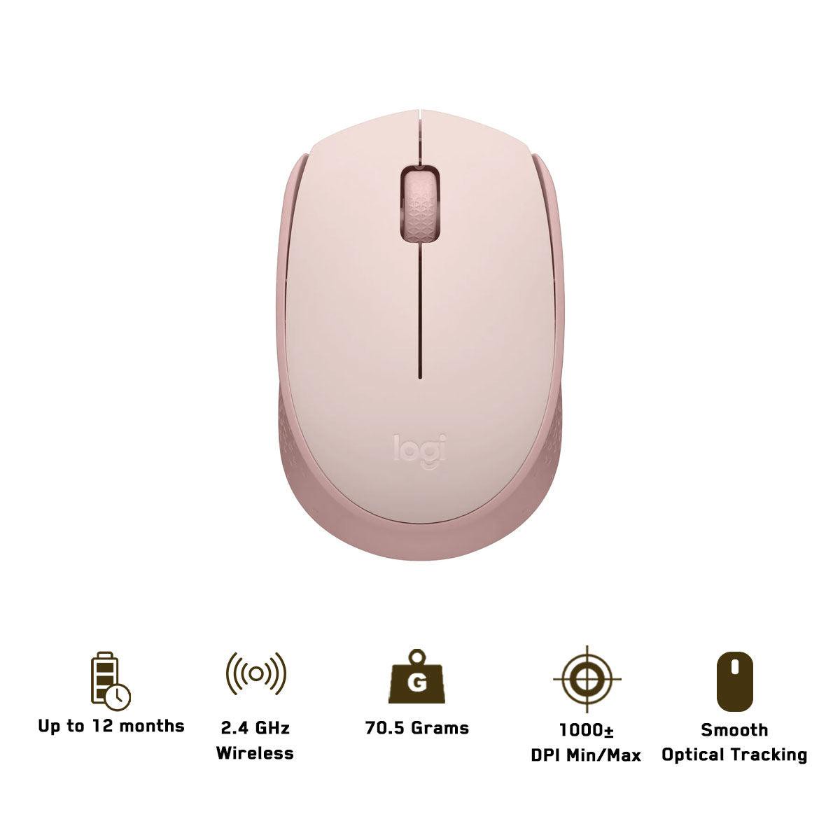 logitech-m171-reliable-wireless-connectivity-mouse-rose